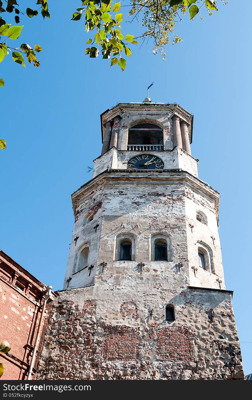 The Clock Tower ,Vyborg,Russia