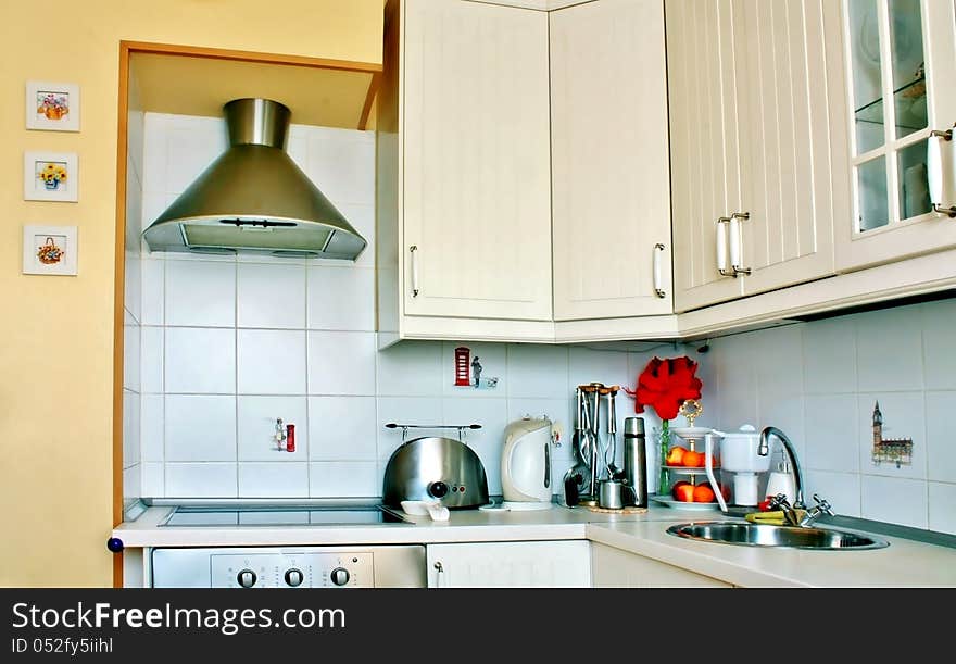 Interior of a kitchen