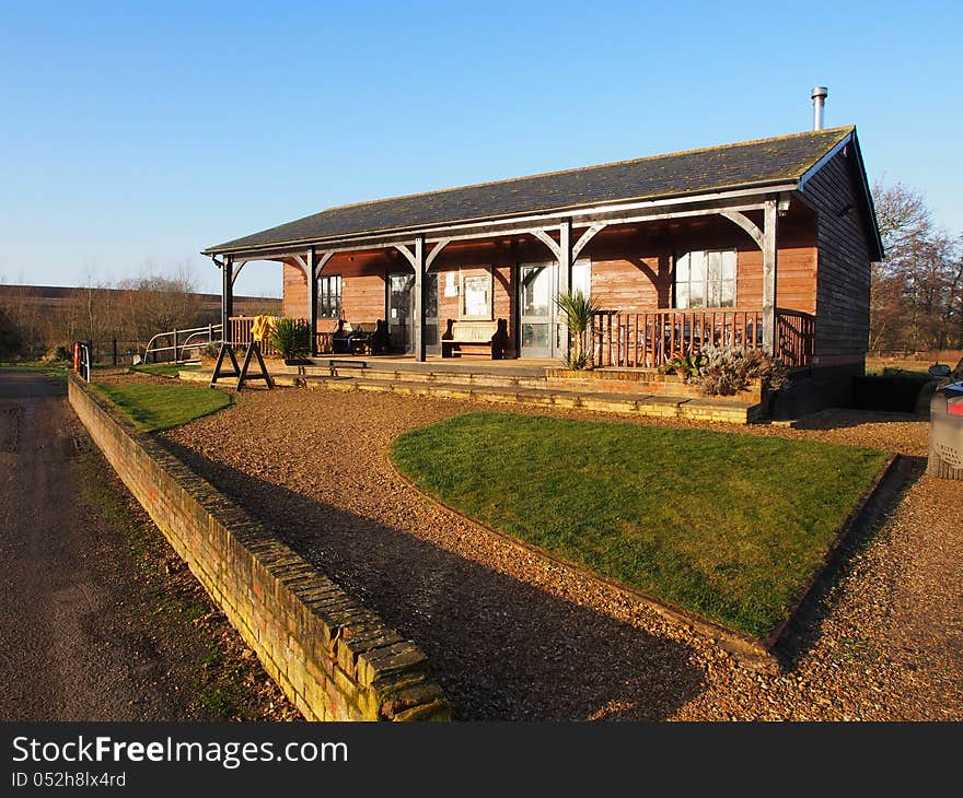 Wooden Fishing Hut Clubhouse