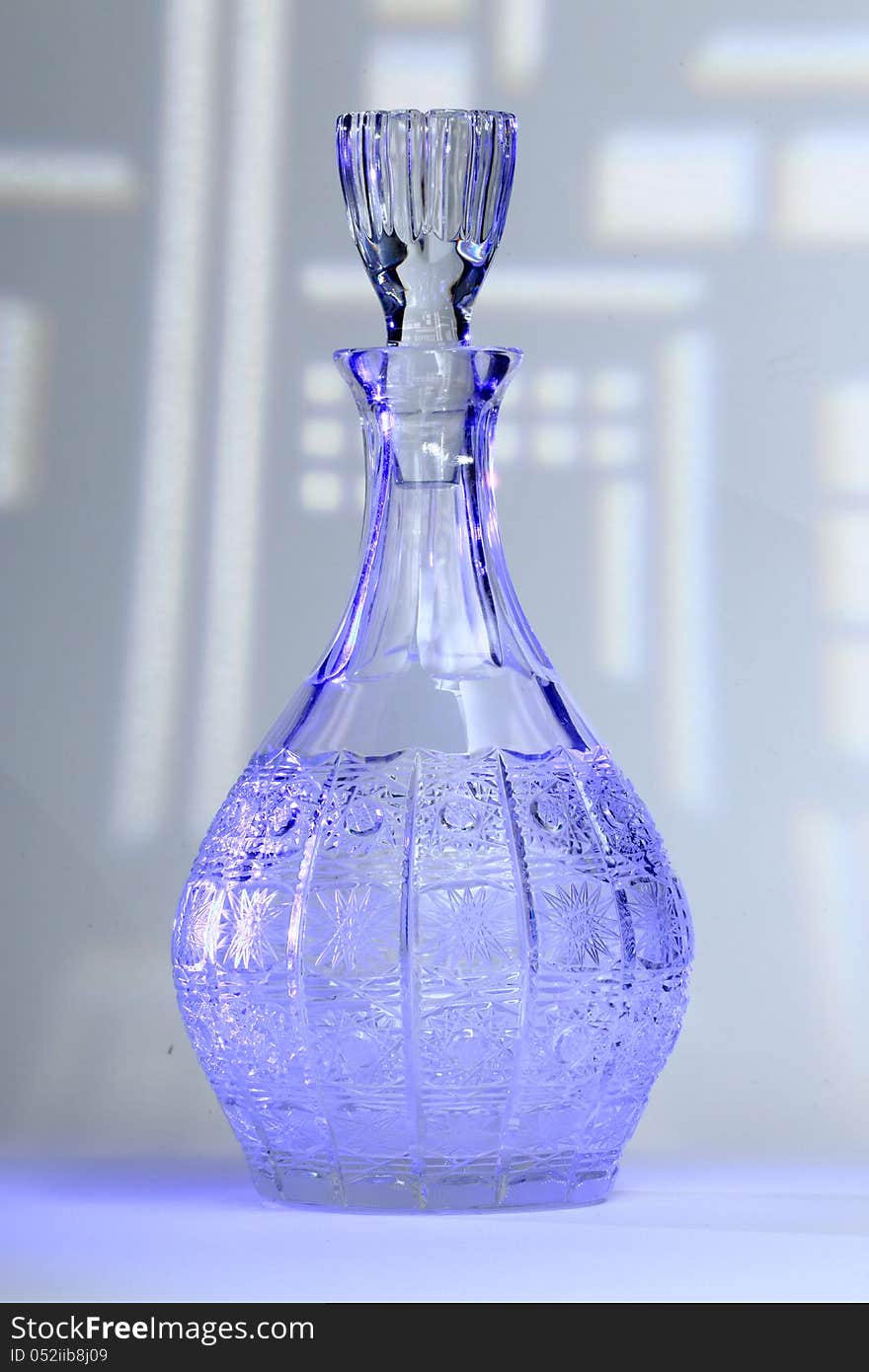 Decanter Blue