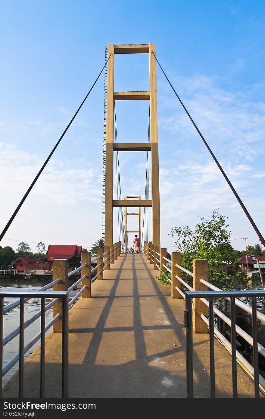 Small Cable bridge