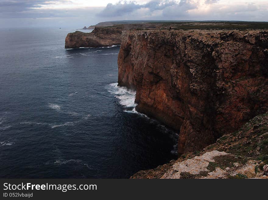 View fron Cape Saint Vincent, Portugal