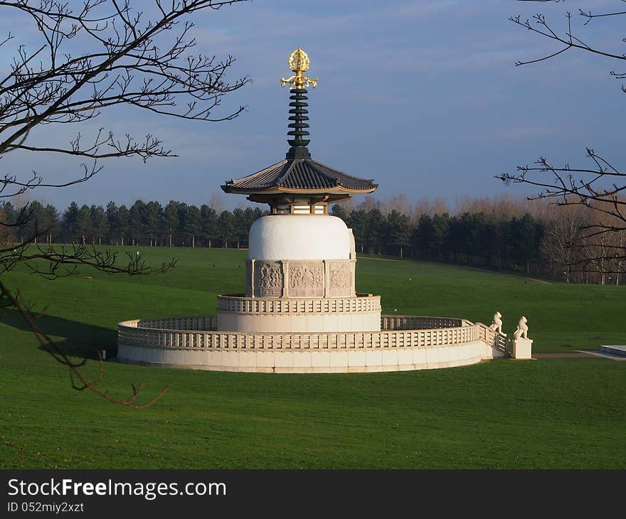 Milton Keynes Peace Pagoda A Symbol Of World Peace