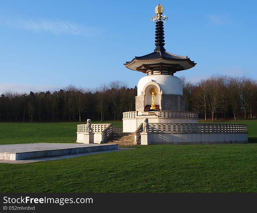 Milton Keynes Peace Pagoda A Symbol Of World Peace