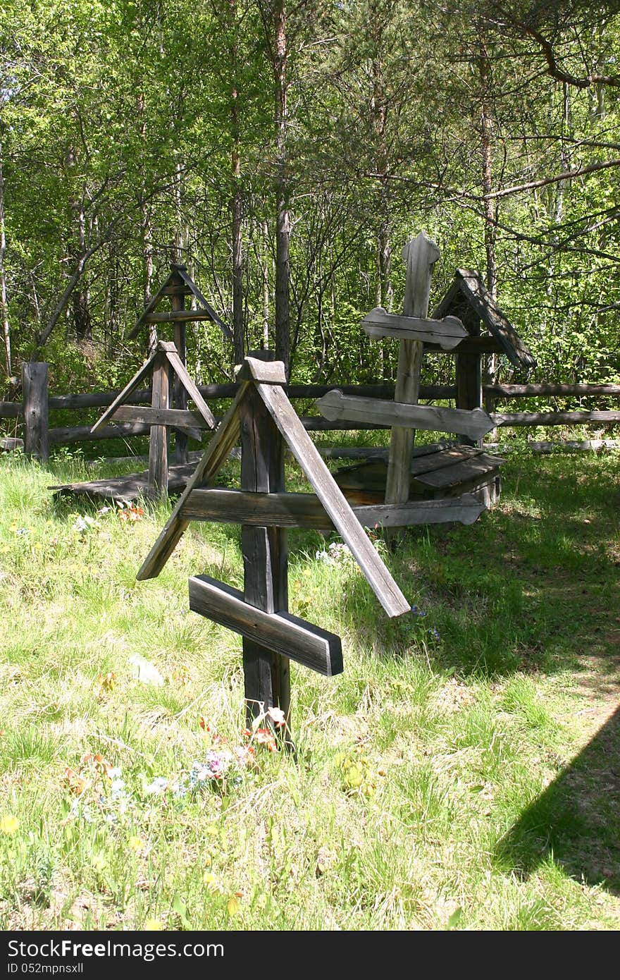 Siberian Graveyard, Russia