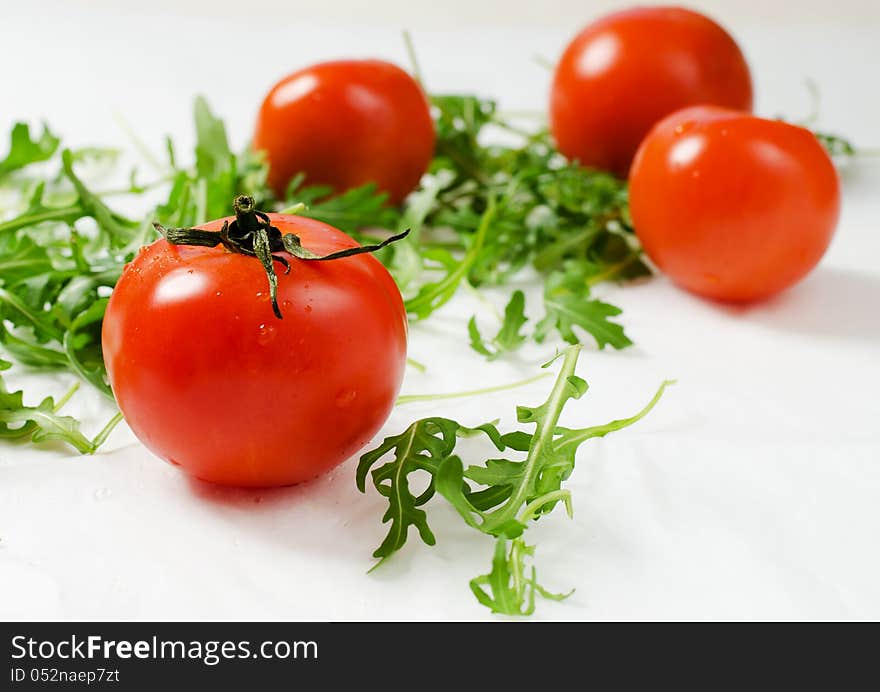 Tomatoes With Rucola