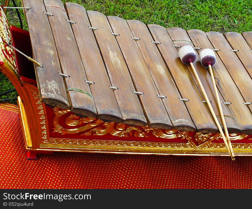 Xylophone, Thai traditional musical instrument