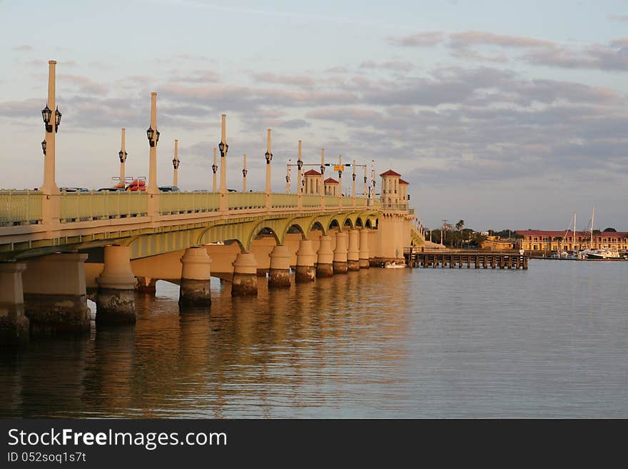 The Bridge of Lions, St Augustine, Florida.