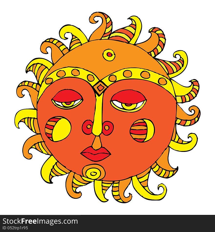 Sun Illustration