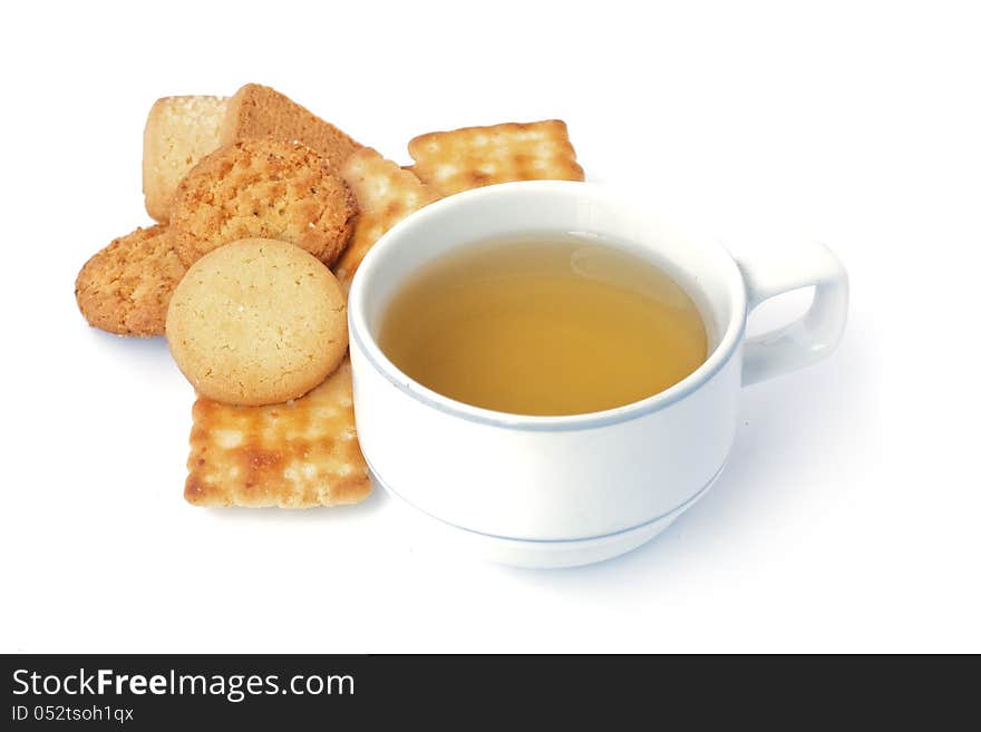 Cookies and tea