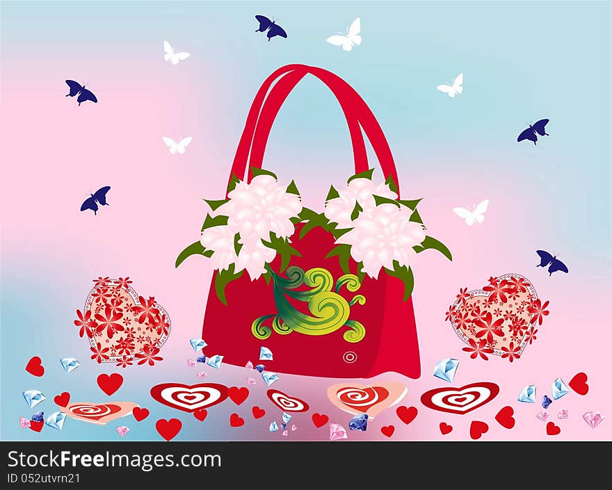 Spring - Valentine s handbag