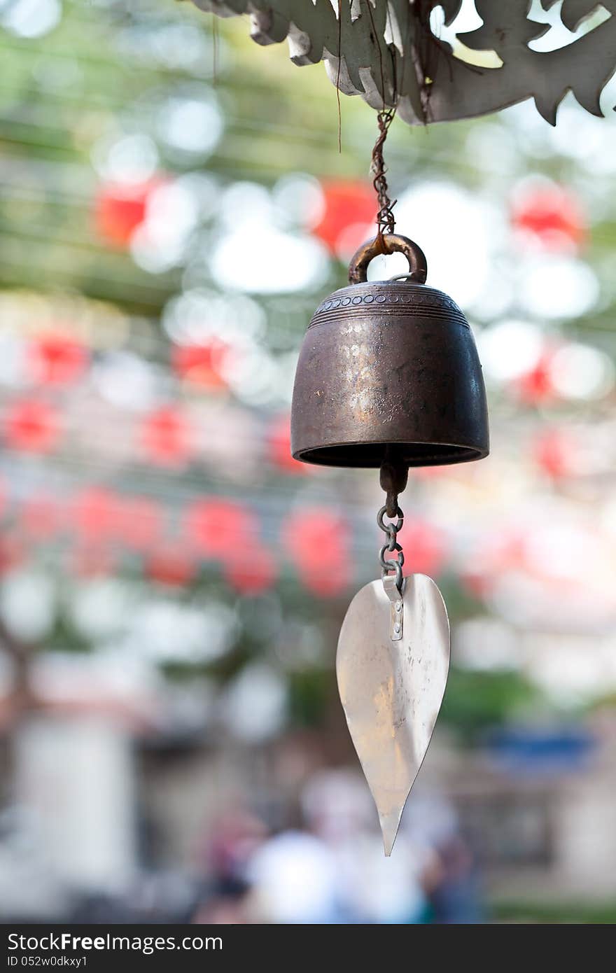 In Thailand we can see the place decorated with bells everywhere. The temple, houses, various government offices. In Thailand we can see the place decorated with bells everywhere. The temple, houses, various government offices.