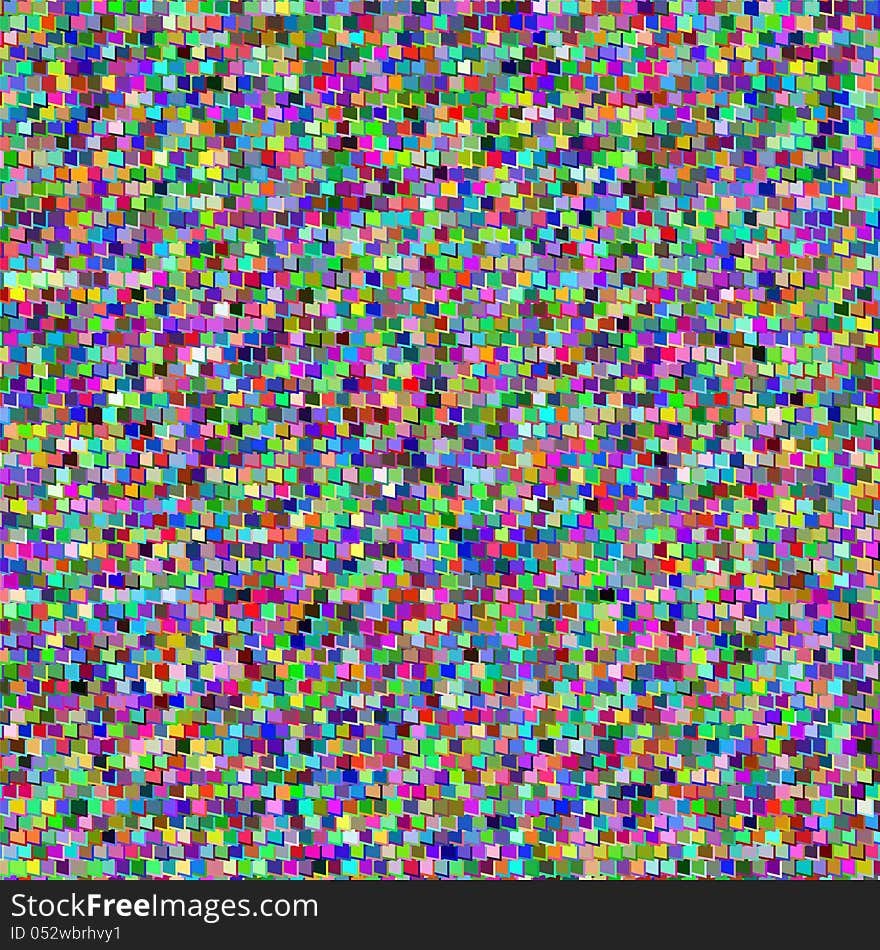 Colorful Mosaic Abstract Texture