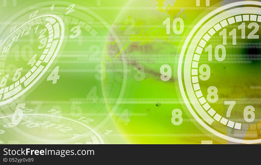Abstract the world technology use for background. Abstract the world technology use for background
