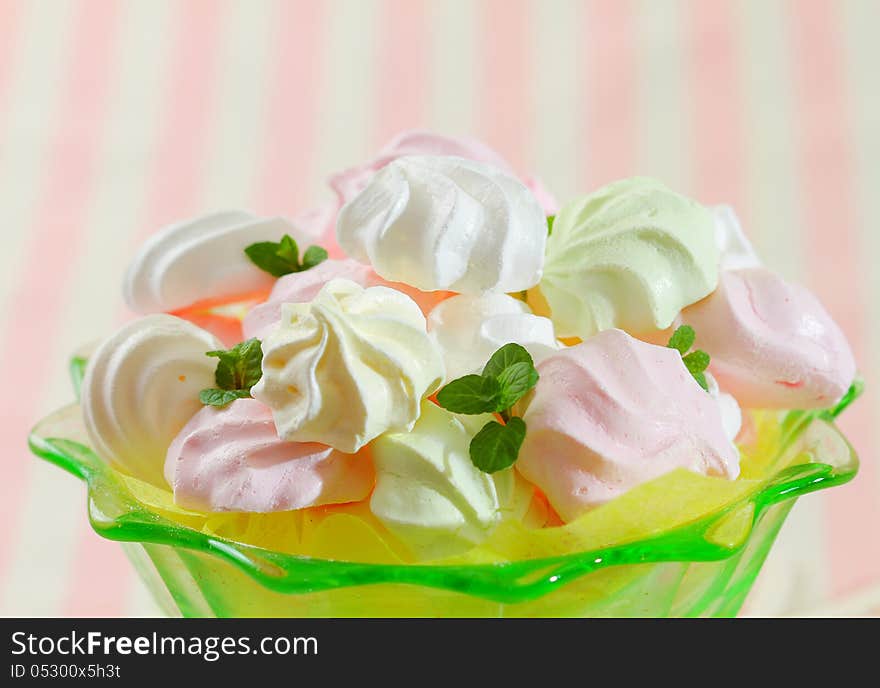 Meringue cookies