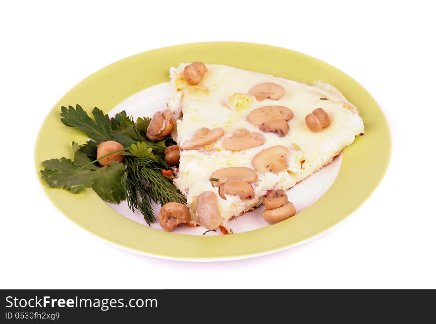 Omelet with Champignons