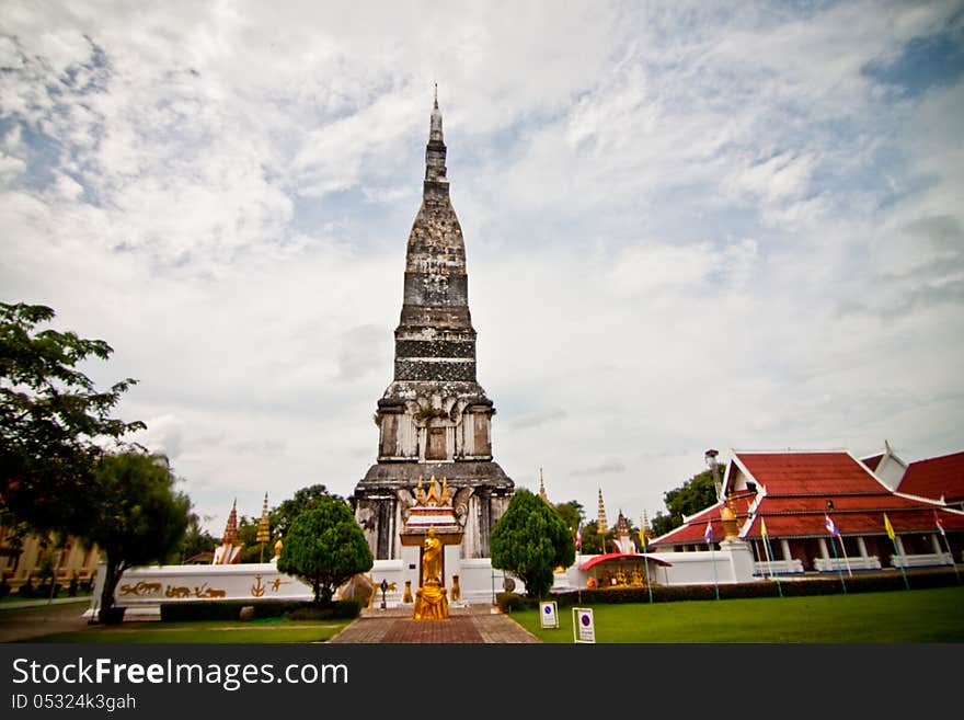 Old and holy pagoda at South east asia. Old and holy pagoda at South east asia