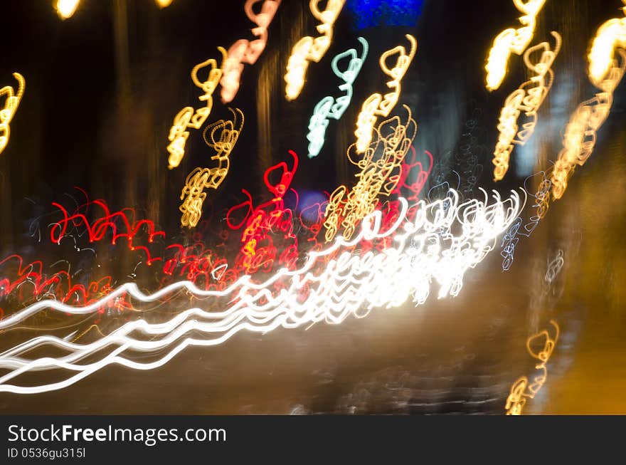 The slow Shutter light pattern