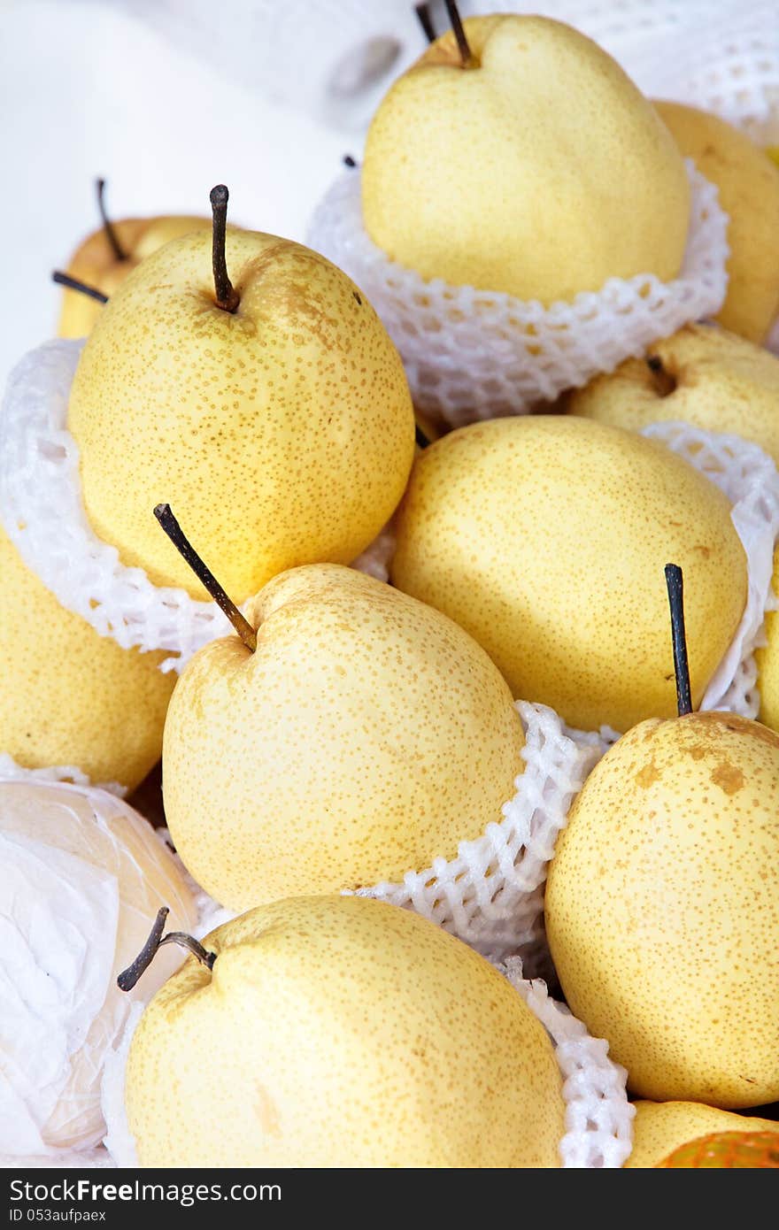 Image of fresh Chinese pear