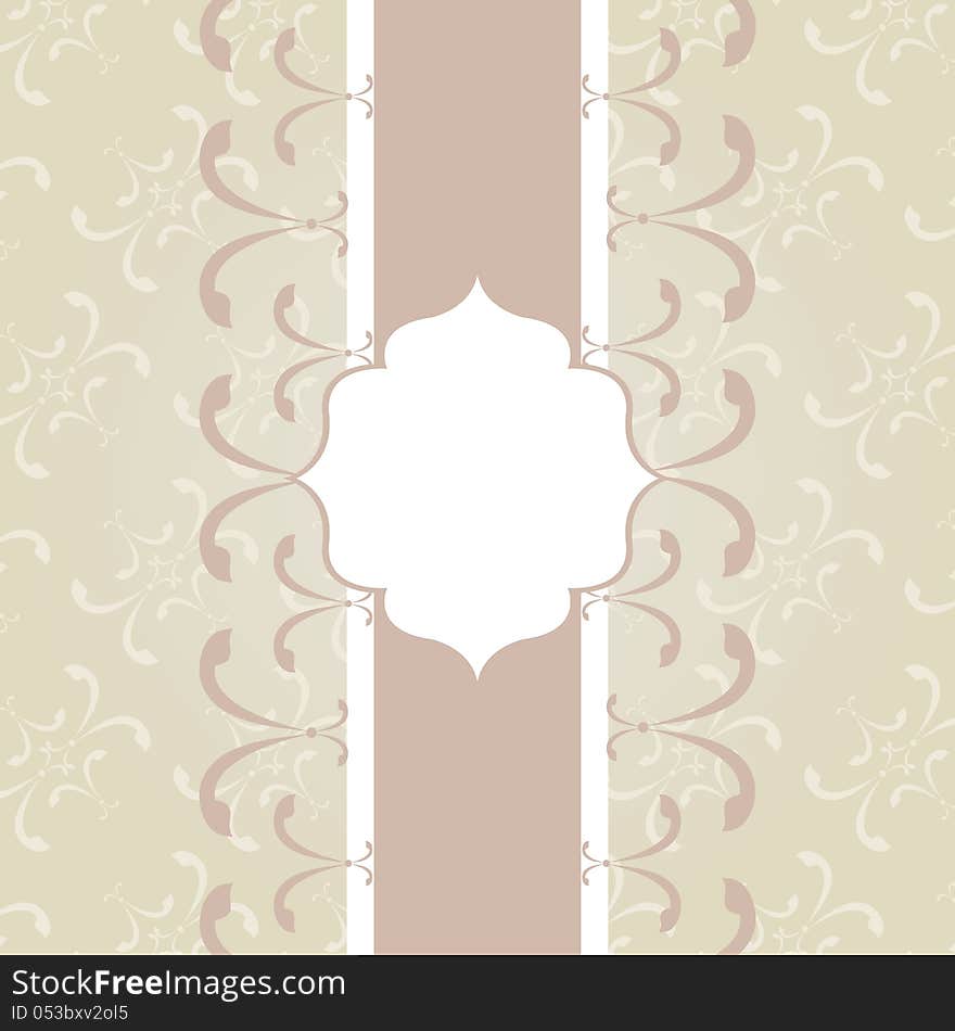 Background pattern invitation card. Background pattern invitation card