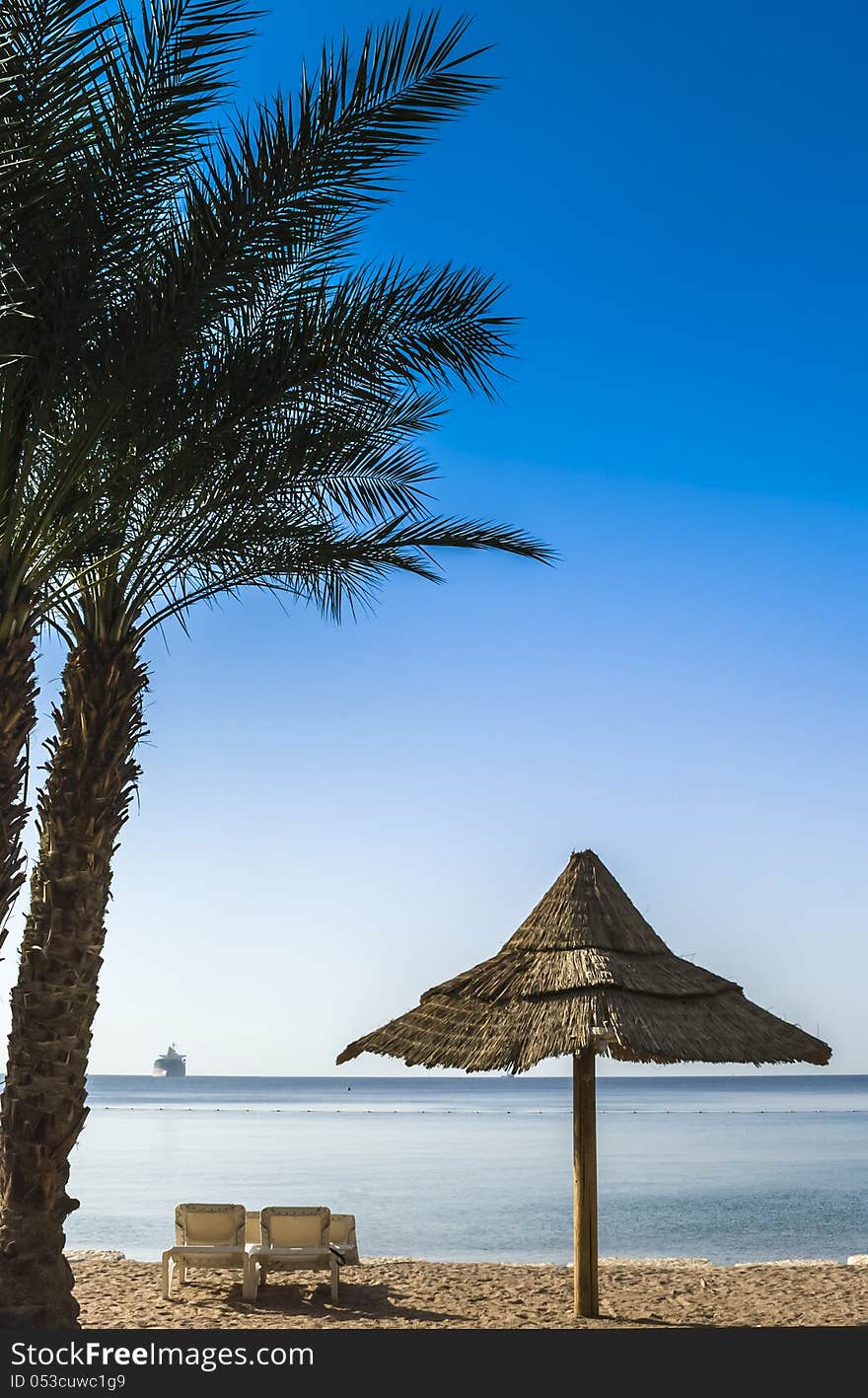 View On The Gulf Of Aqaba, Eilat, Israel