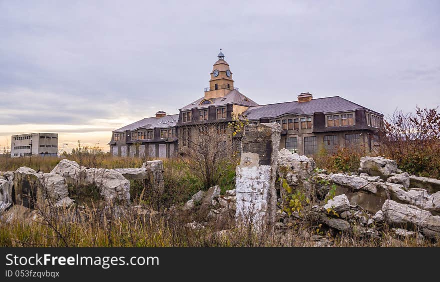 Former Uthemann Ironworks in Katowice, Silesia region, Poland. Former Uthemann Ironworks in Katowice, Silesia region, Poland