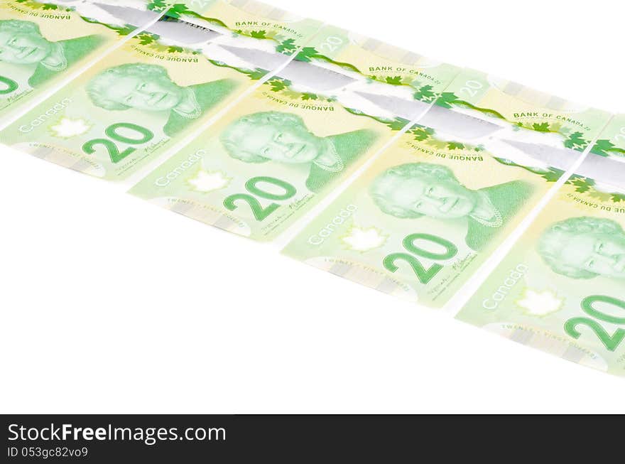 Canadian Twenty Dollar Bills 4