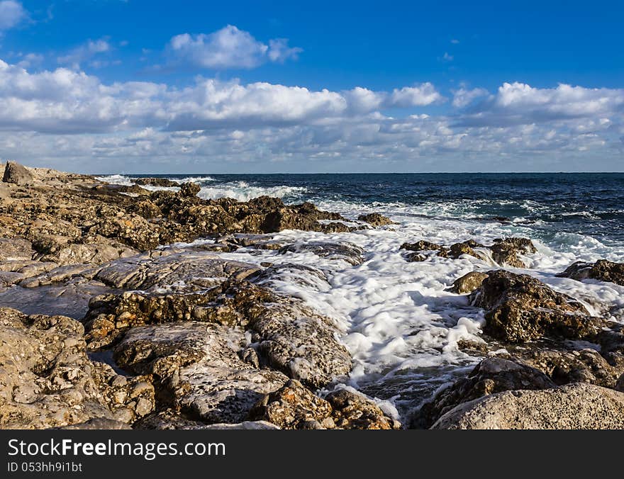 Rocks Sea