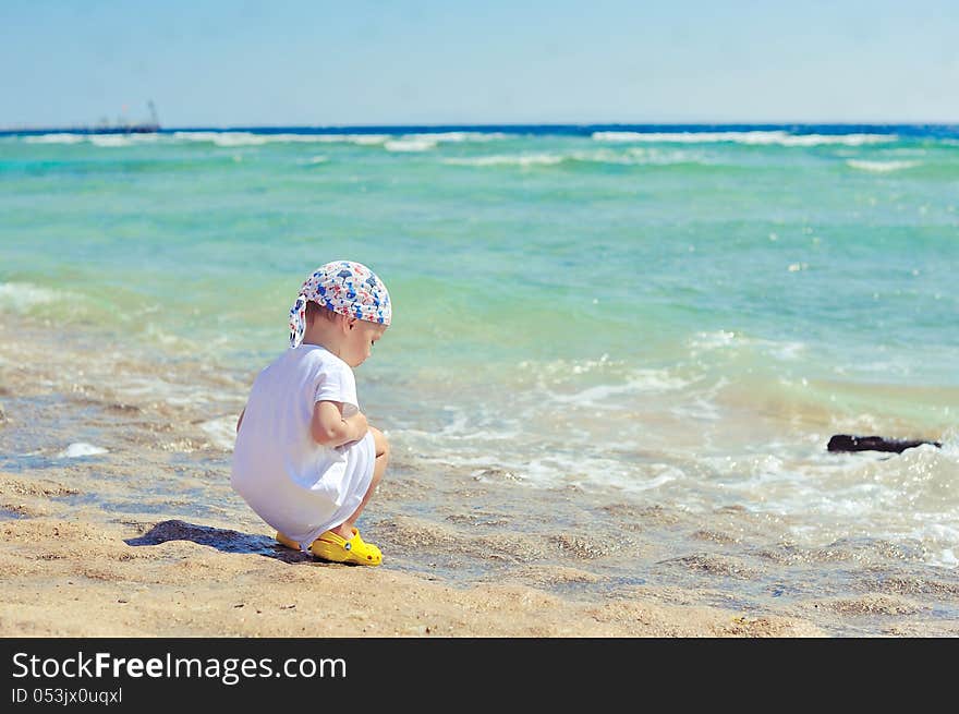 The boy and the sea