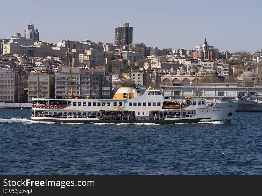 Bosphorus trip with historical ship in Istanbul