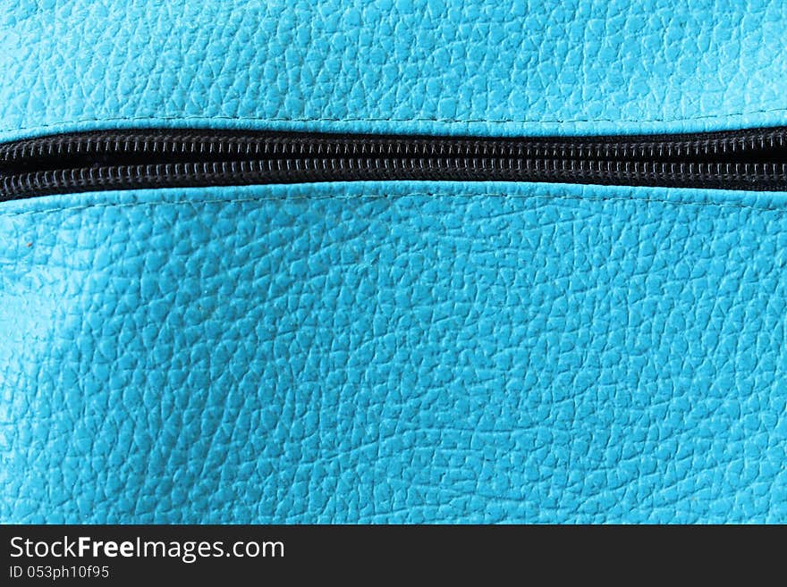 Blue leather for background usage