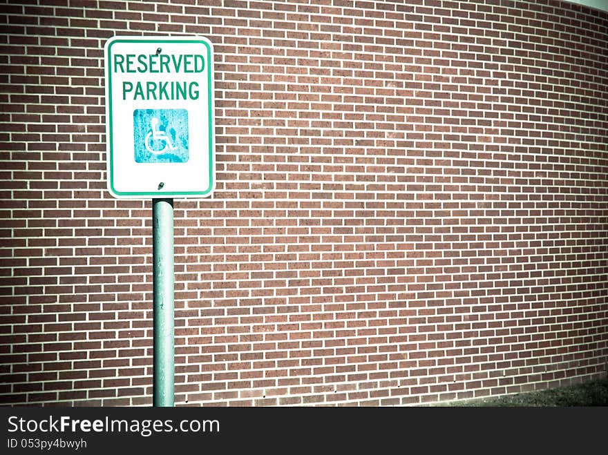 Handicap Parking