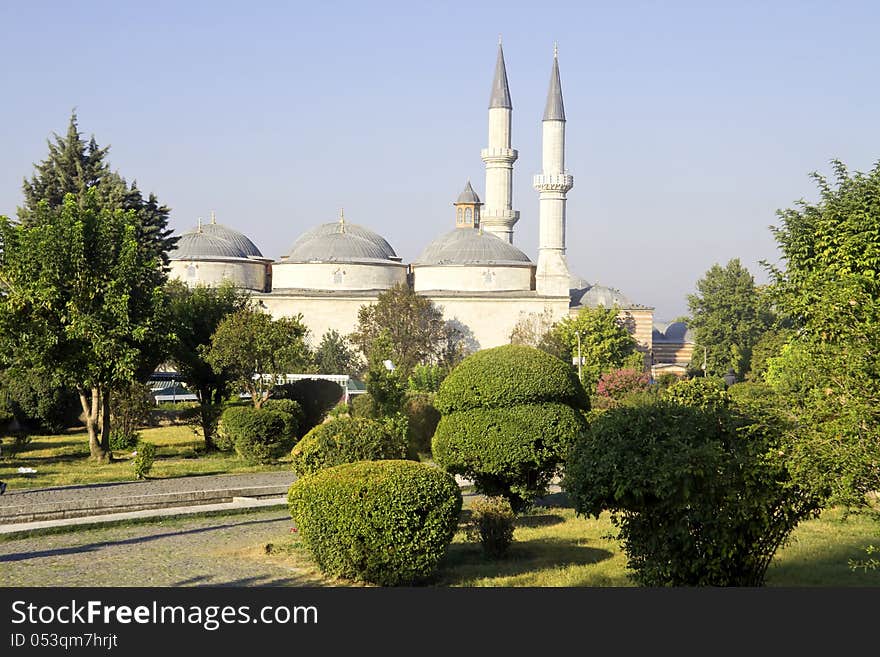 Ottoman Mosque in Edirne, Turkey, Edirne is the former capital of Ottoman Empire