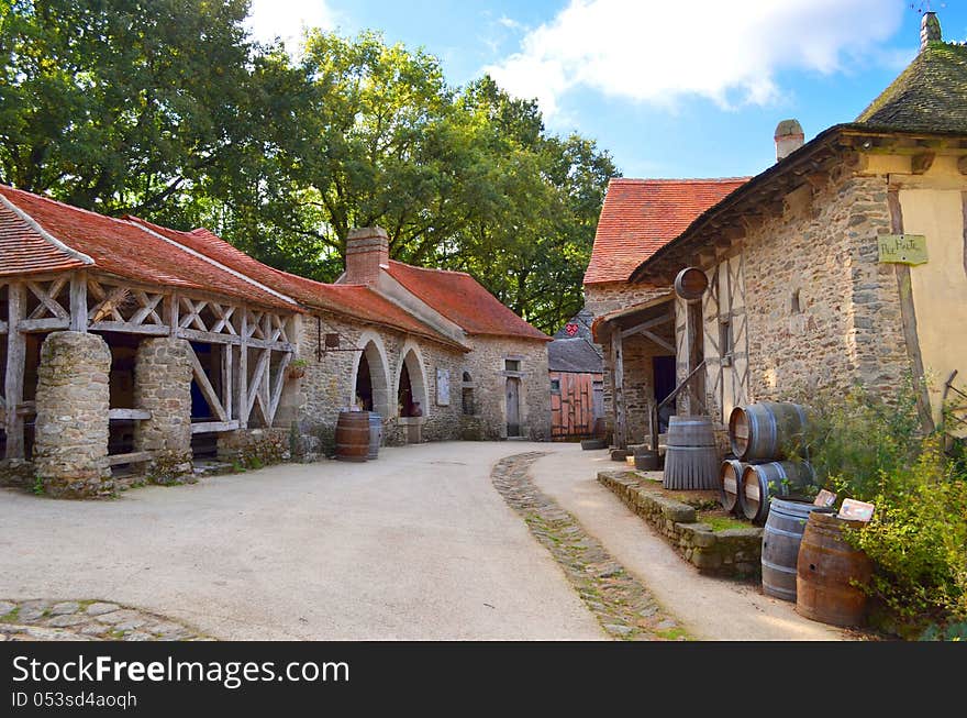 Medieval village