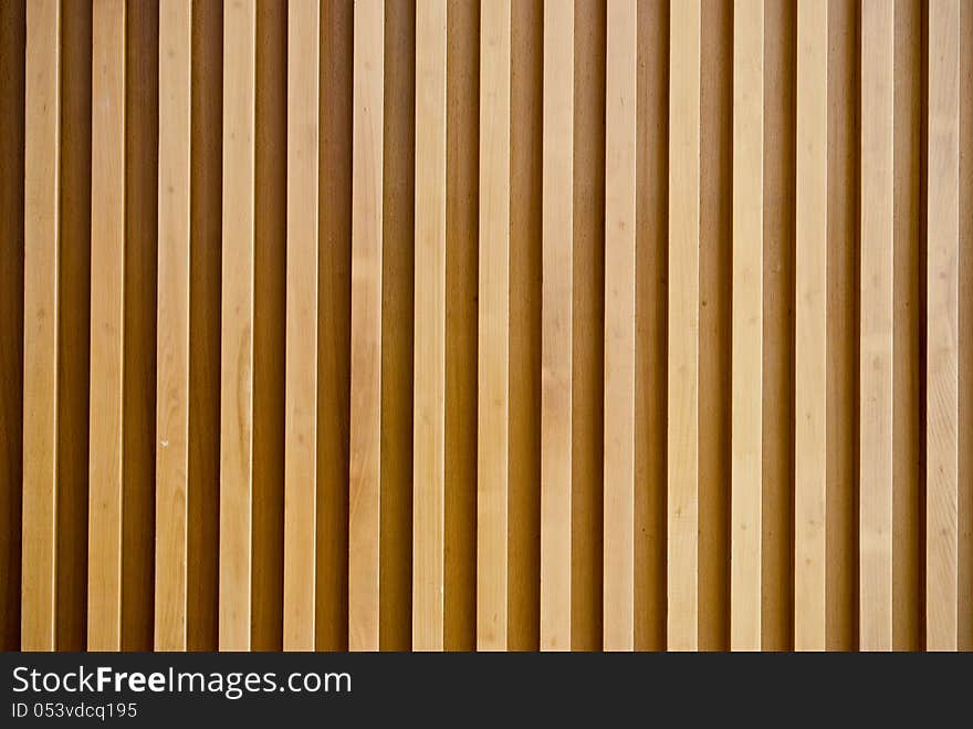 Wooden Wall