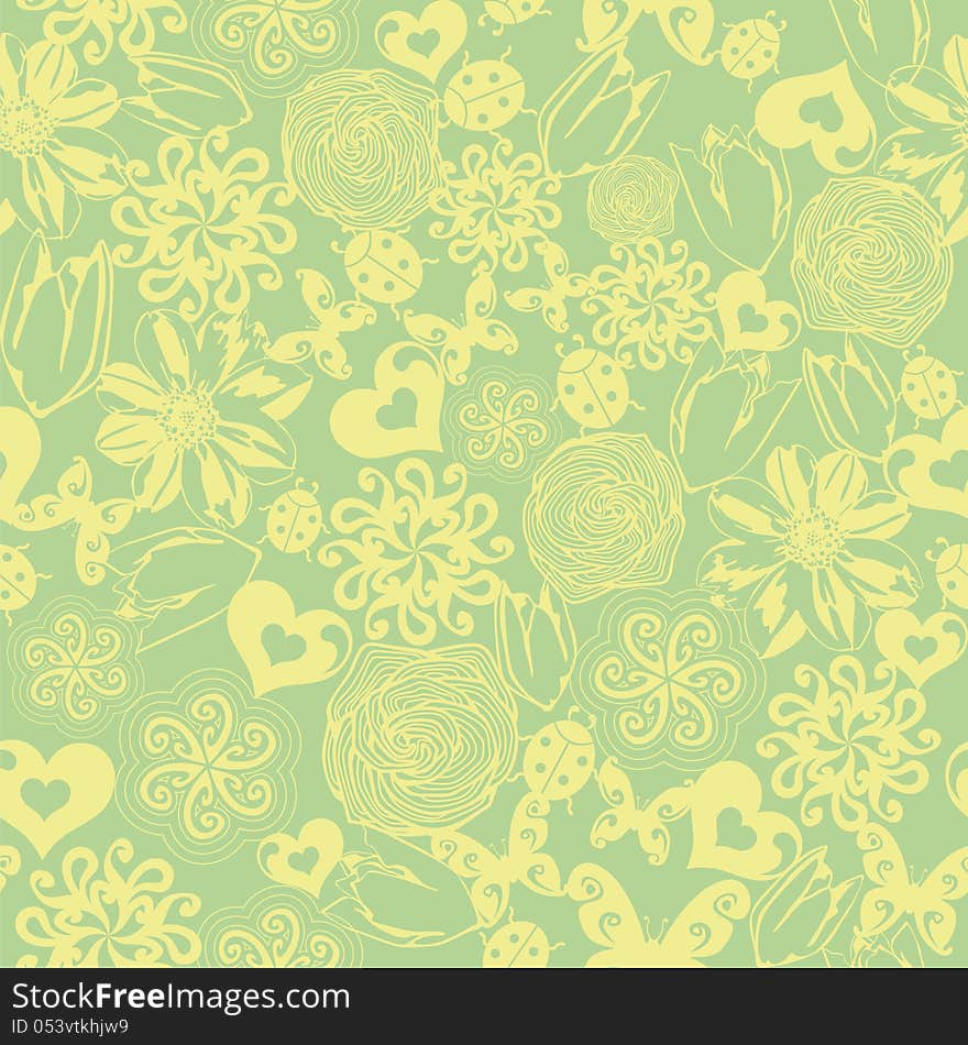 Vector texture consist of yellow patterns. Vector illustration. Vector texture consist of yellow patterns. Vector illustration