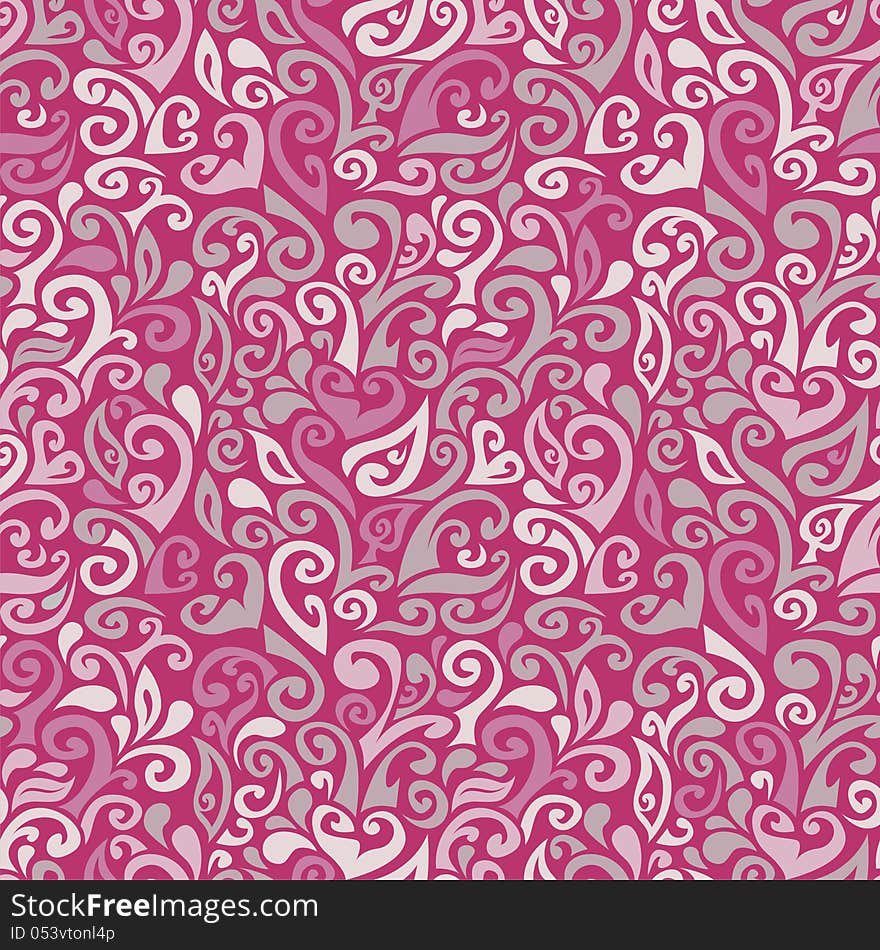 Floral seamless texture