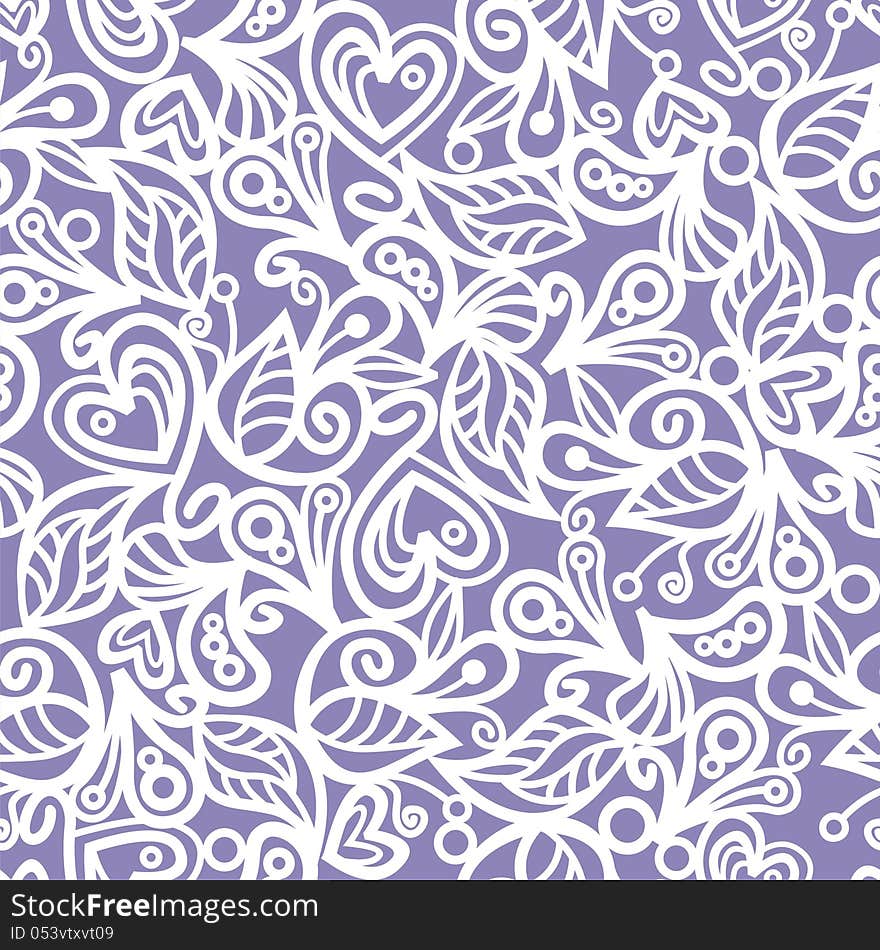 Floral seamless texture