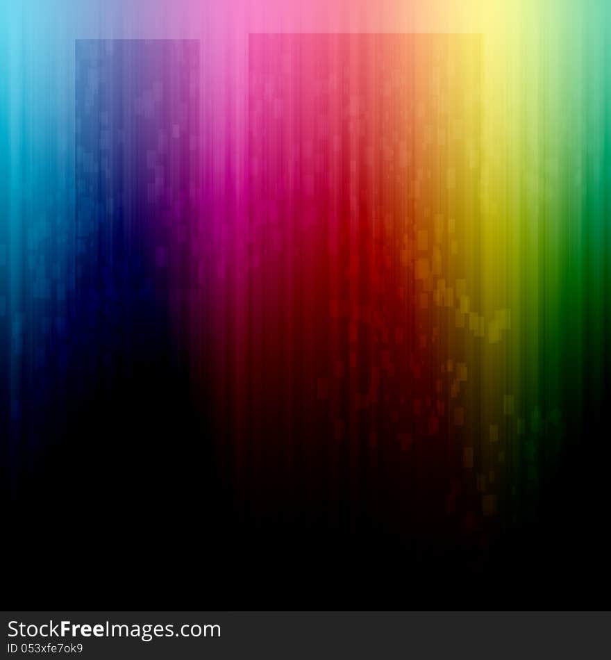 Abstract Glowing Background.