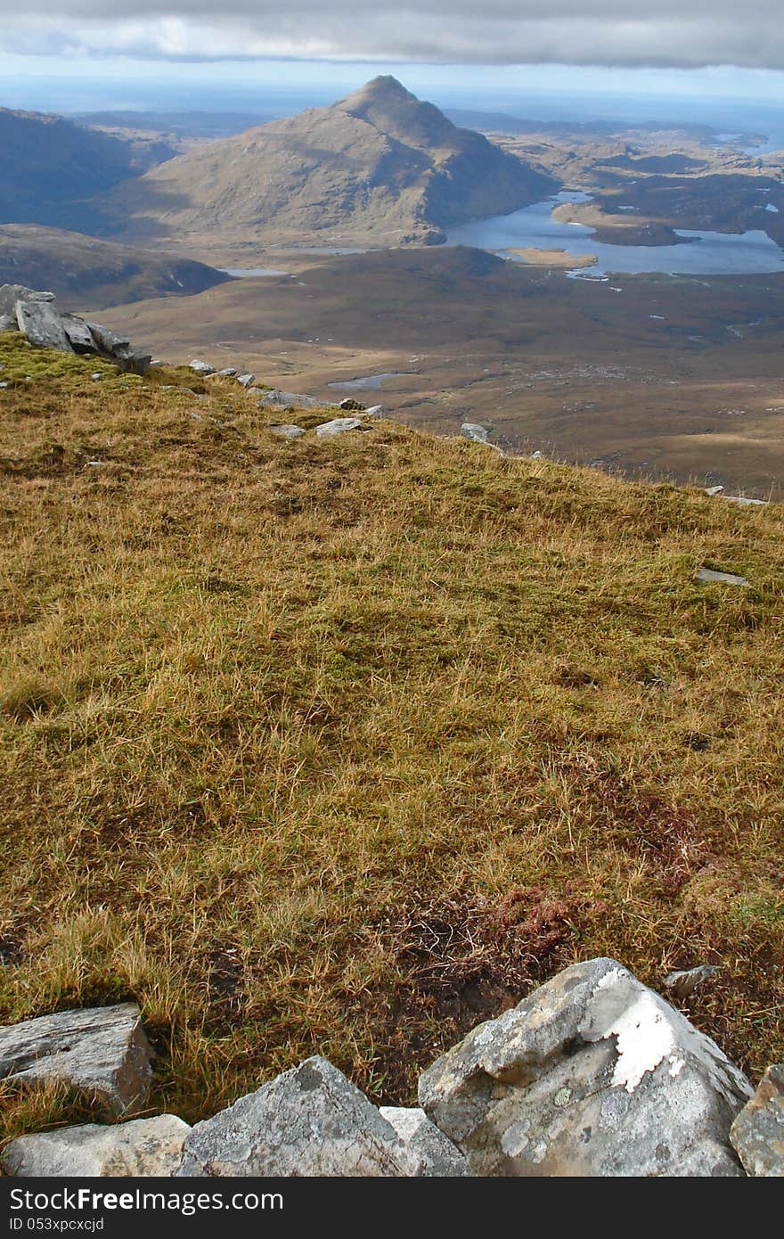 Ben Stack, North West Highlands of Scotland. Ben Stack, North West Highlands of Scotland