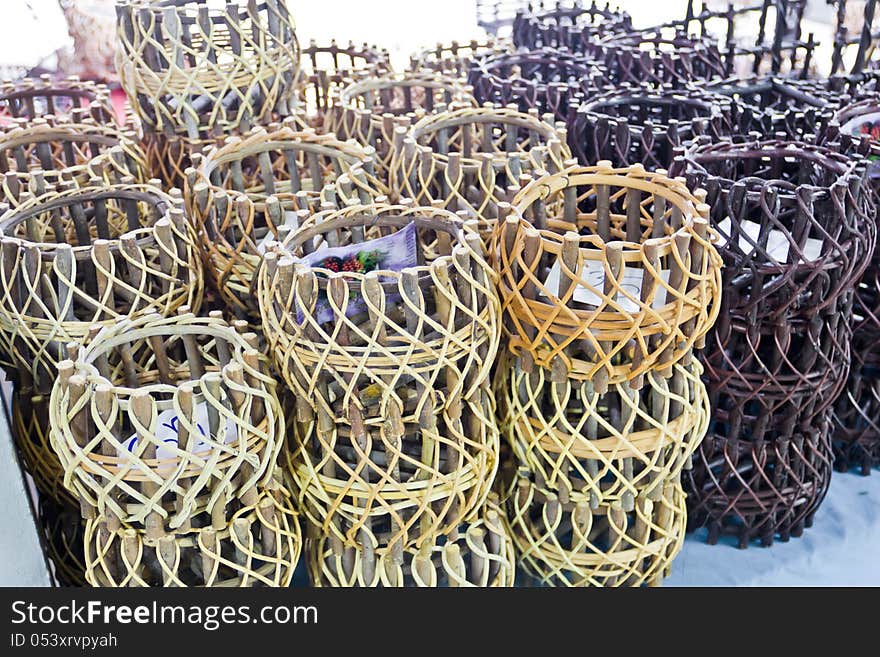 Structure of Rattan use a Background