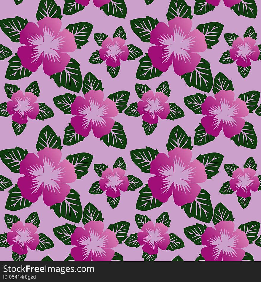 On a picture a floral seamless pattern is presented. Can be used as wallpapers or simply as a background. On a picture a floral seamless pattern is presented. Can be used as wallpapers or simply as a background.