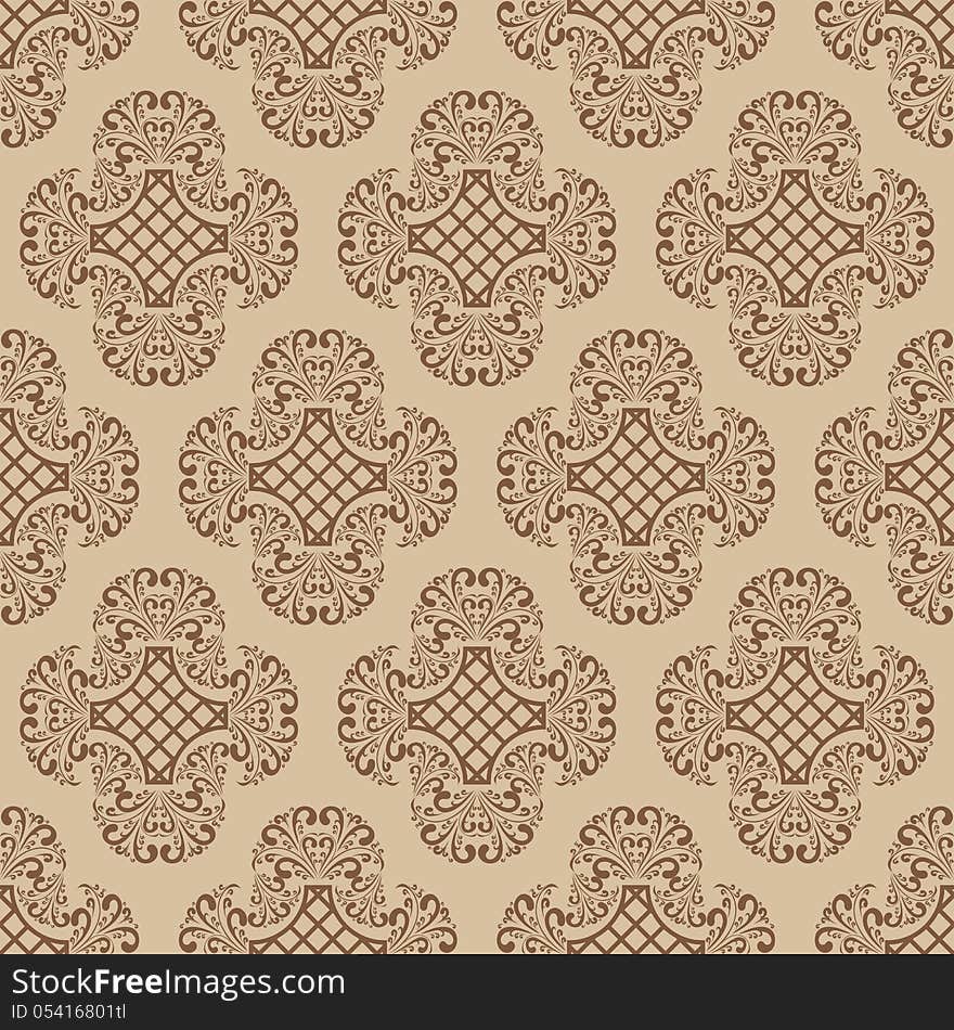 On a picture a decorative pattern is presented. Can be used as wallpapers or simply as a background. On a picture a decorative pattern is presented. Can be used as wallpapers or simply as a background.