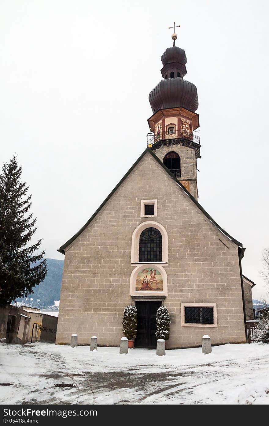 The Church of St. Catherine, Brunico