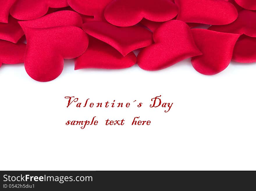 Valentine´s day background with space for your text