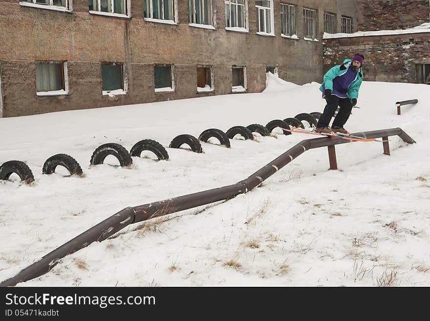 Freeride In Siberia