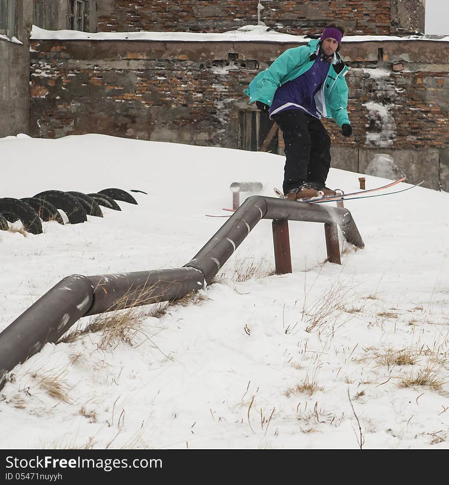 Freeride in Siberia