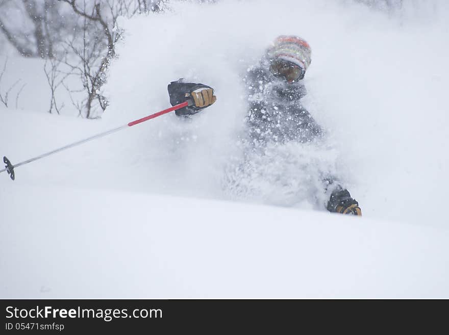 Freeride in Siberia