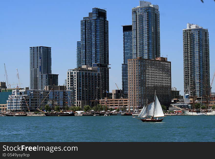 Buildings on the Beach