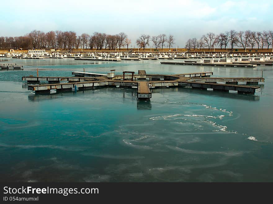 Icy harbor